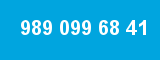 989 099 68 41 989 099 68 41